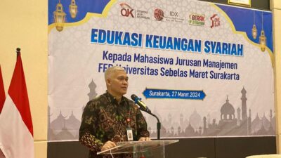 OJK Literasi Keuangan Syariah Kepada Mahasiswa FEB UNS Surakarta