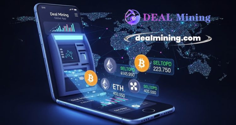 Deal Mining’s Global Cloud Mining App Turns Your Phone into a Crypto ATM, Delivering Daily BTC, ETH & XRP Income