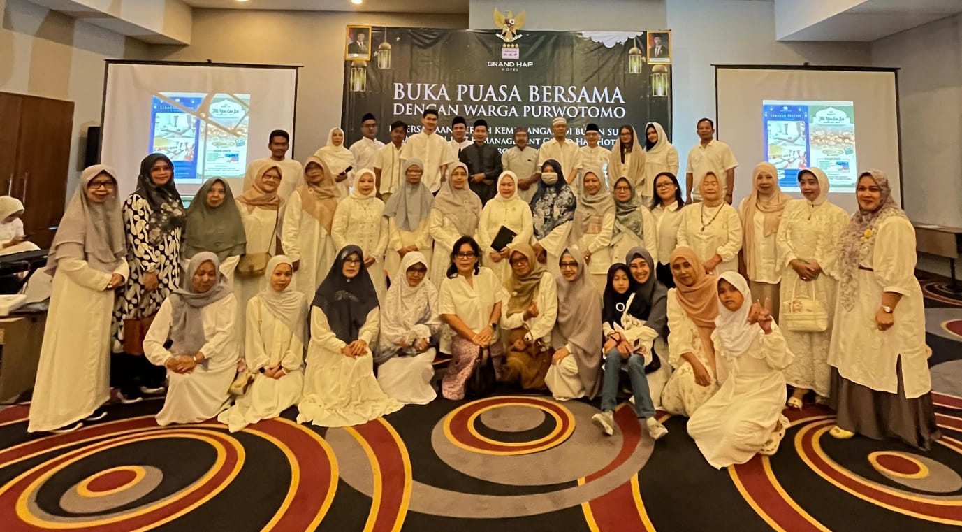 Perkuat Silaturrahmi Grand HAP Hotel Solo Undang Warga Lingkungan Purwotomo Buka Puasa Bersama 