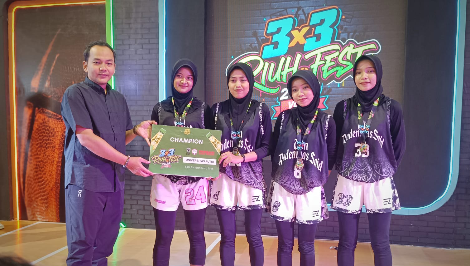 Basket di Mal 3X3 Riuh Fest Sukses, Walikota Solo: Gelar Juga Dijalanan!