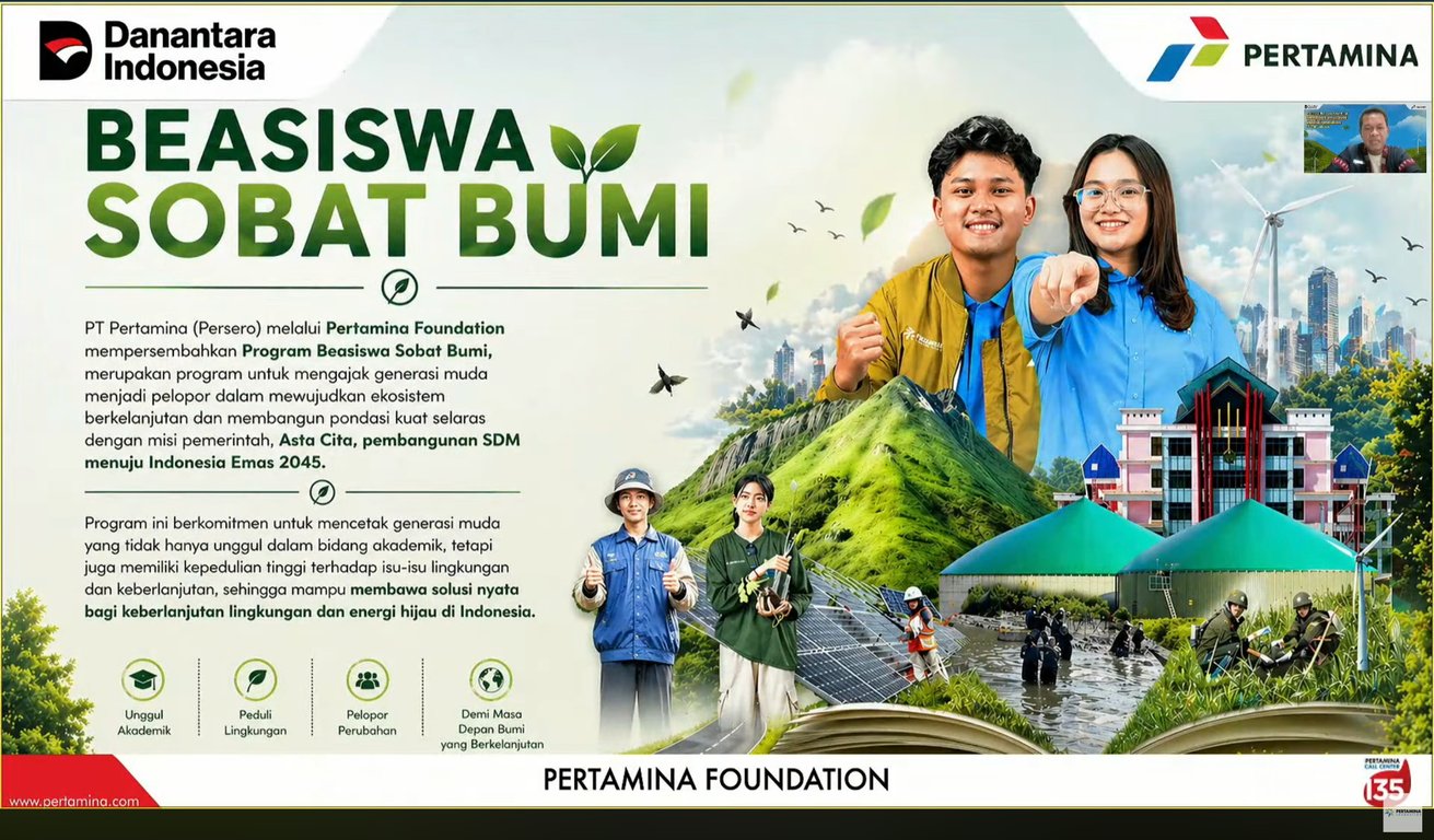 Cetak Generasi Unggul, Pertamina Buka Beasiswa Sobat Bumi di Hari Pendidikan