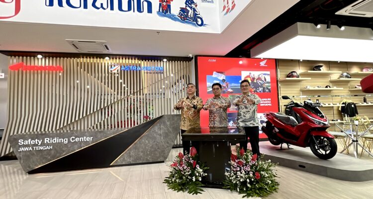 Dorong Partisipasi Masyarakat Wujudkan Budaya Aman Berkendara, Astra Motor Safety Riding Center Jawa Tengah Resmi Beroperasi