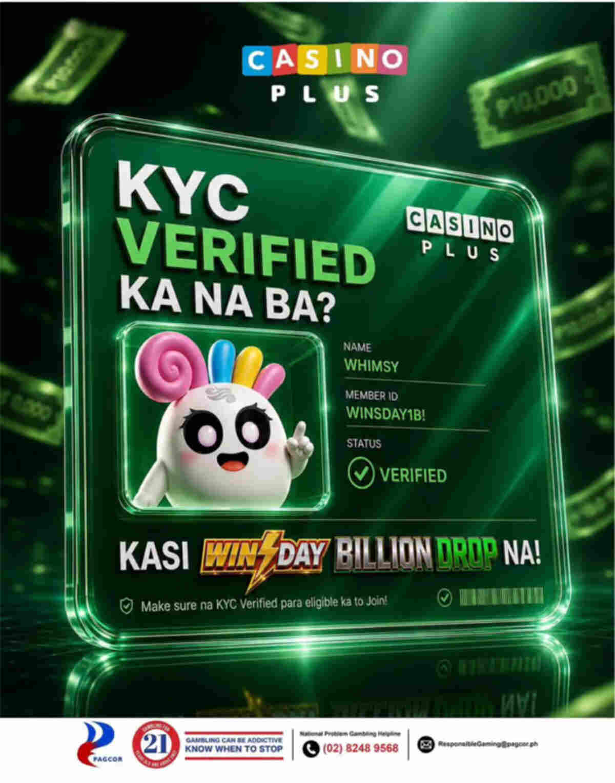 Casino Plus builds on billion-peso milestones with ‘Winsday’ Billion Drop