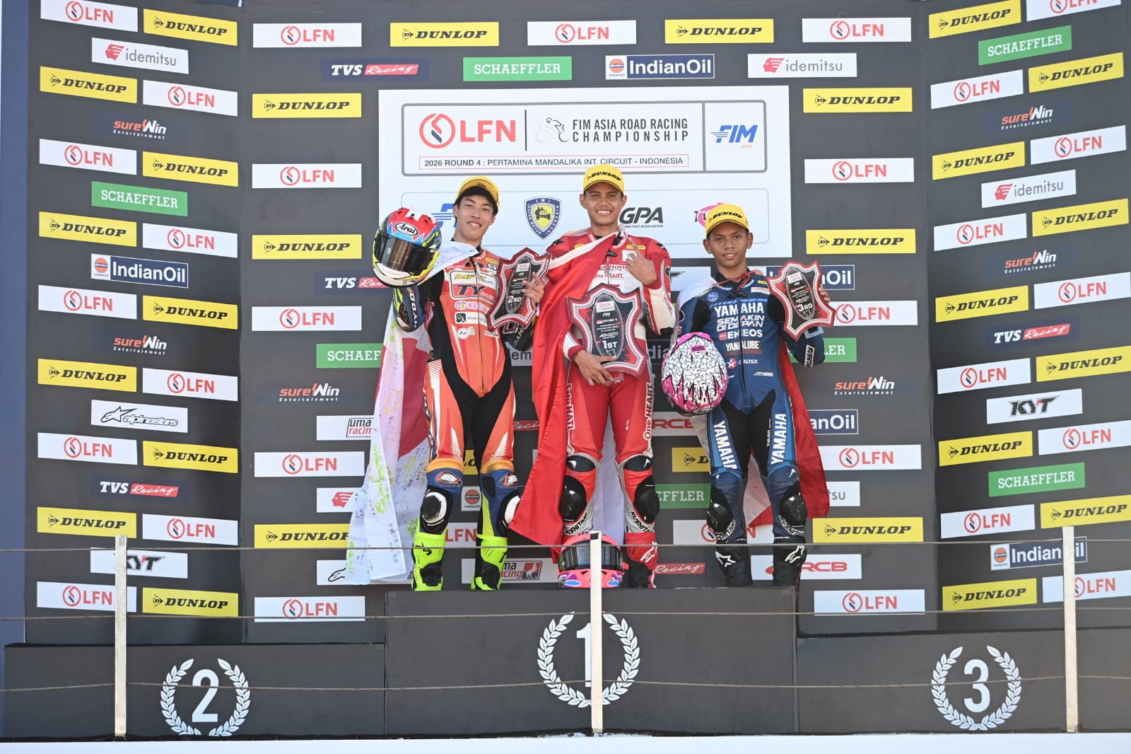 Pebalap Astra Honda Raih Kemenangan di Mandalika, Sekaligus Buktikan Kencangnya CBRseries