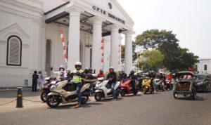 17 Club Paguyuban Honda Semarang, 8 Destinasi, 45 KM Meriahkan Convoy Merdeka PCX RoadSync Penuh Kebersamaan