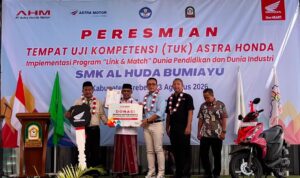 Siapkan Lulusan Siap Kerja! Astra Motor Jateng Resmikan TUK SMK Al Huda Bumiayu