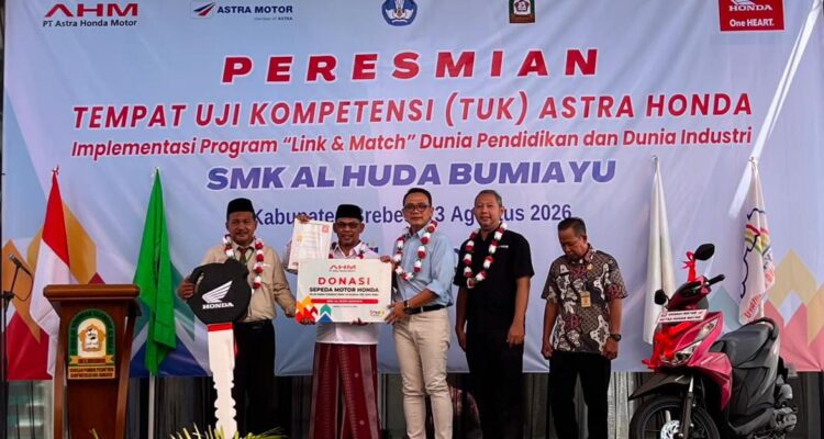 Siapkan Lulusan Siap Kerja! Astra Motor Jateng Resmikan TUK SMK Al Huda Bumiayu