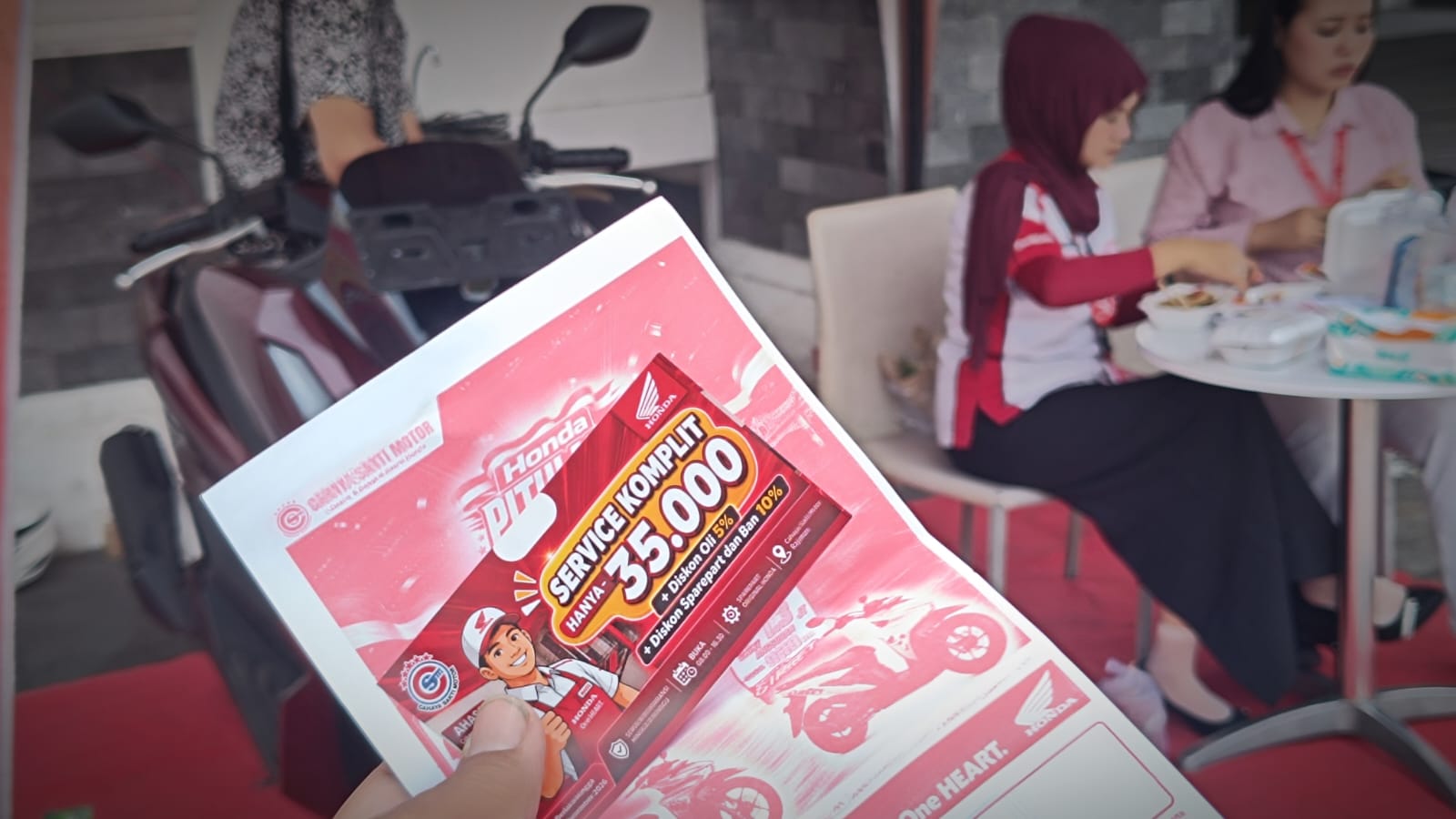 Sambut Milad Boyong Pasar Jongke ke-2, Dealer Honda Solo Genjot Transaksi dan Tawarkan Servis Rp35 Ribu di Pameran