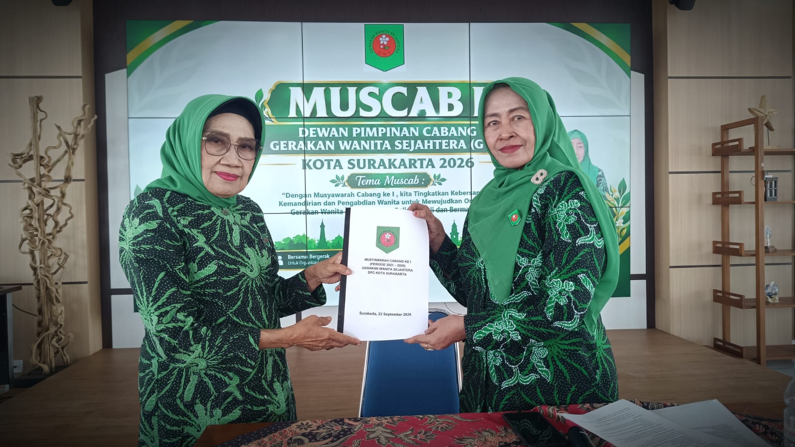 Rusmiyati Terpilih Jadi Ketua GWS Surakarta, Tegaskan Visi “Women Support Women” Menuju Kesejahteraan Nyata