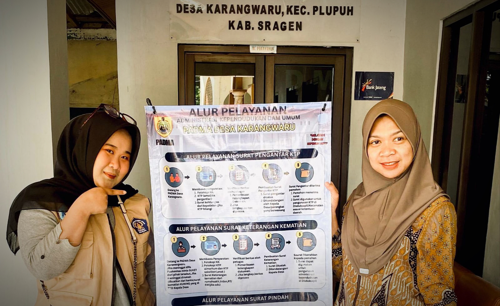 Mahasiswa KKN UNISRI Bantu Permudah Pelayanan Administrasi Kependudukan di Desa Karangwaru