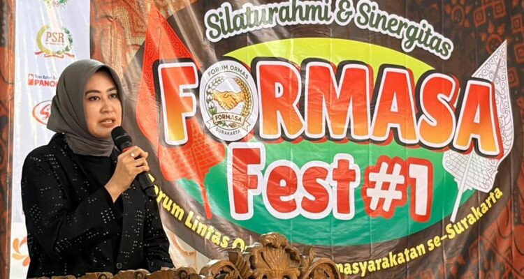 Wawali Solo Astrid Widayani: Sinergi 67 Ormas Kunci Redam Persoalan Kota, FORMASA Fest Harus Jadi Ruang Solusi Nyata