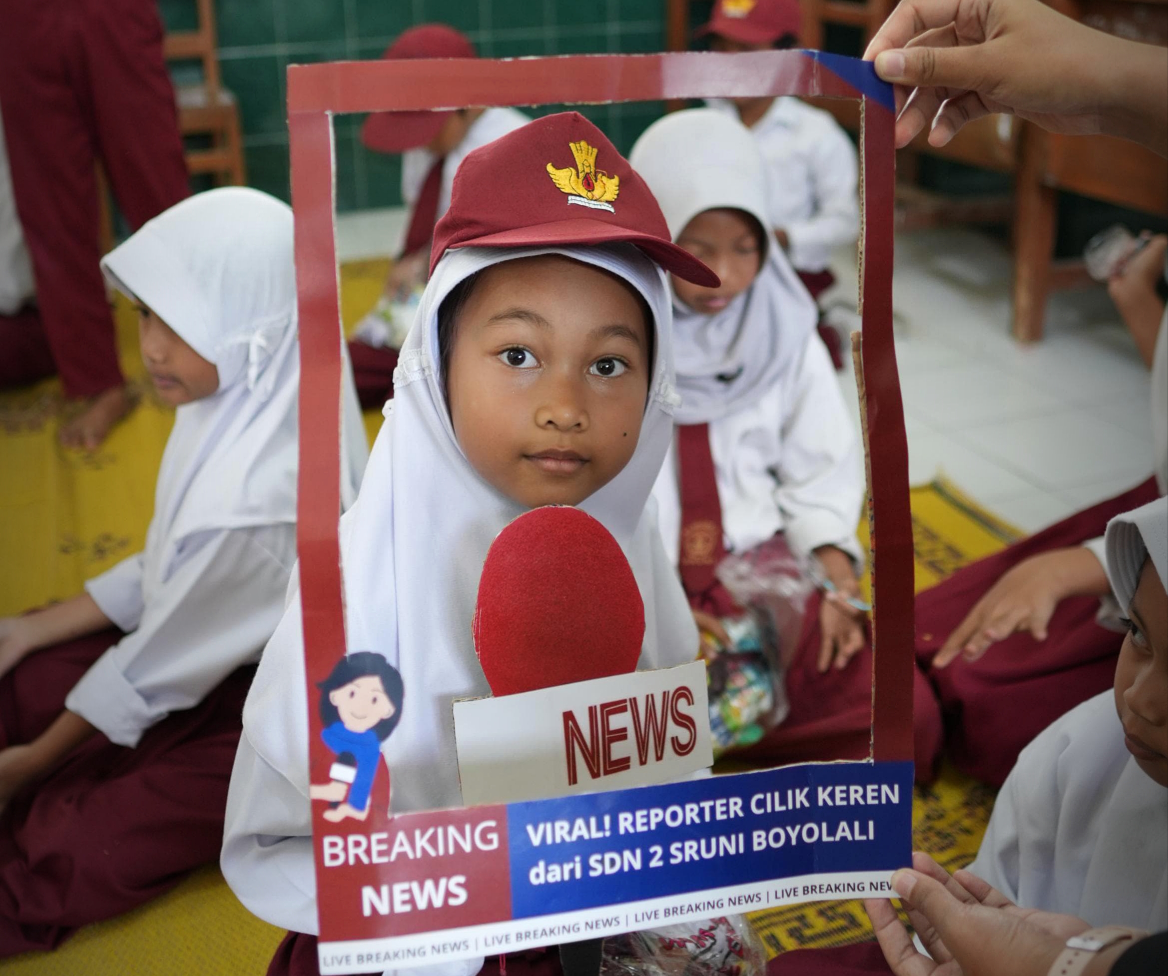 Ini Cara Kreatif Mahasiswa UNISRI Edukasi Mitigasi Bencana di SDN 2 Sruni Boyolali, TANGGAP, SIGAP, BERANI BICARA! 