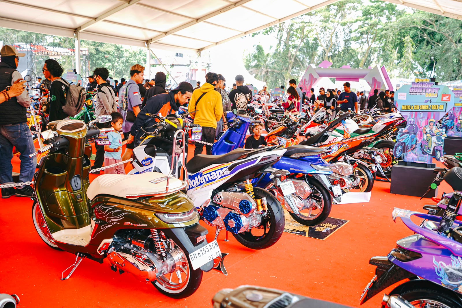 Modifikator Asal Solo Berhasil Puncaki National Champion Honda Modif Contest 2026 di Ambarawa